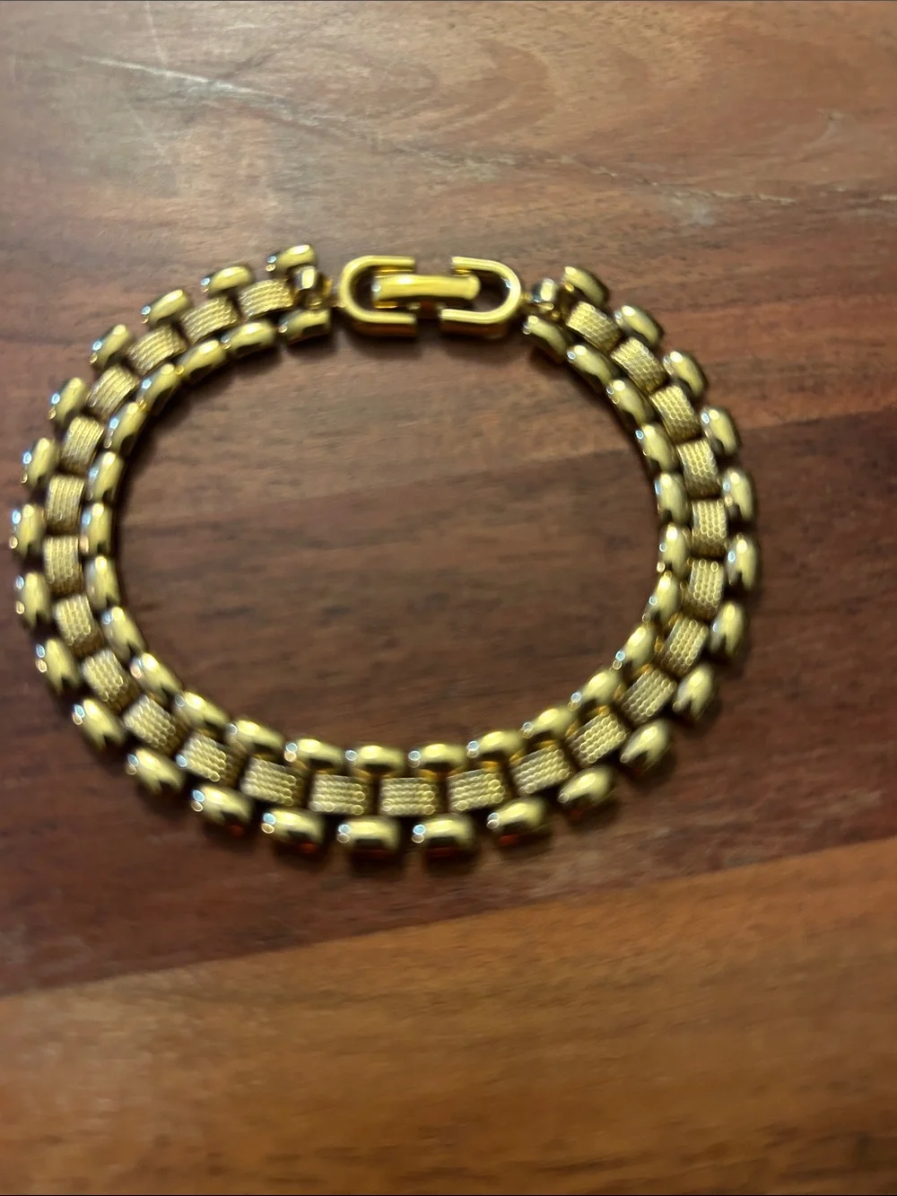Monet® 8” Chunky Link Gold Bracelet